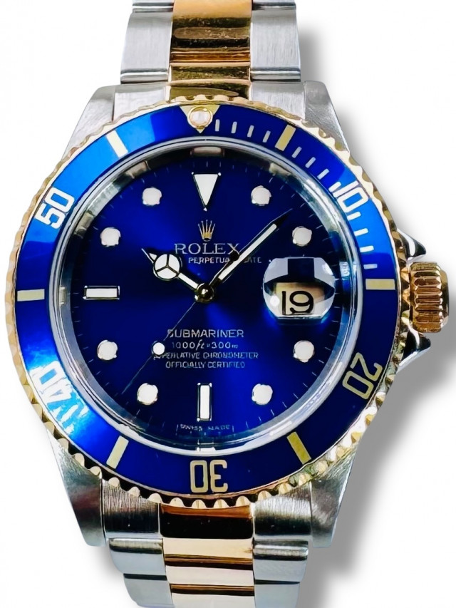 Rolex Submariner 16613 Blue "Love At First sight"