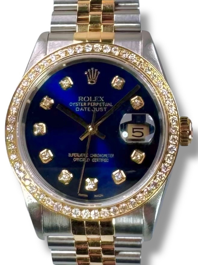 Diamond Men's Rolex Datejust 16233