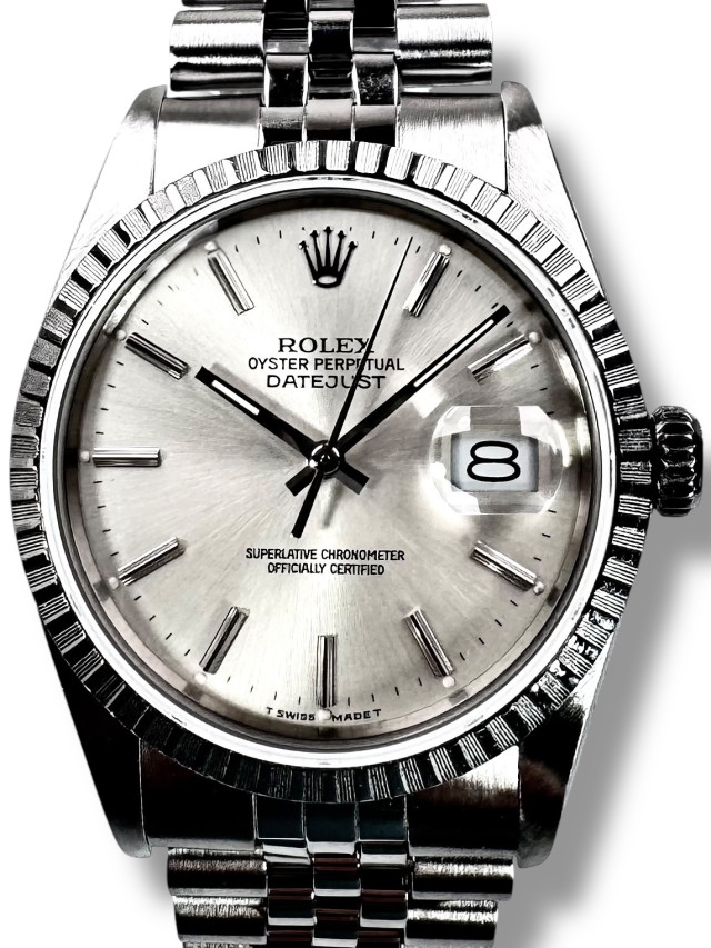 Rolex Datejust 16030 Silver Dial