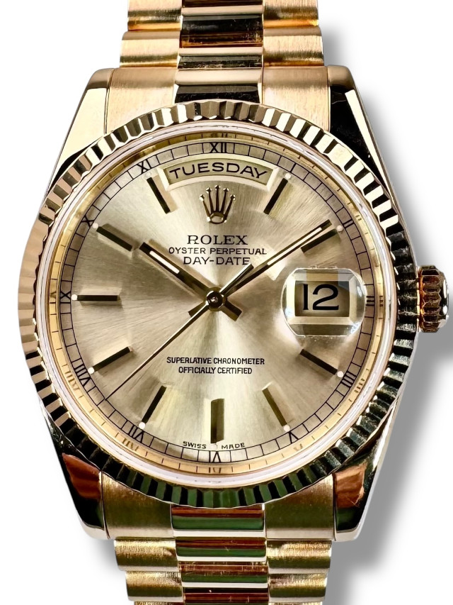 Rolex President Day-Date 118238 18KT Solid Gold
