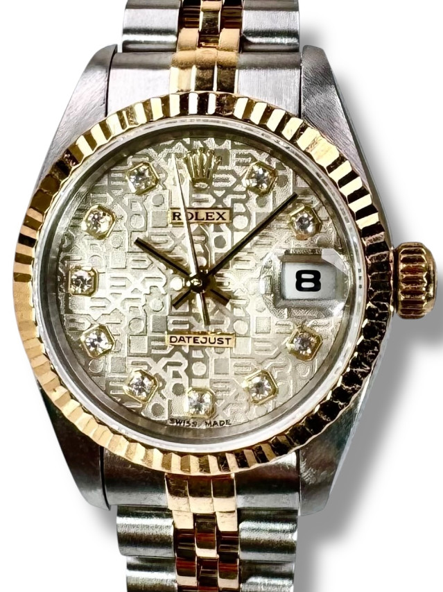 Rolex Datejust 69173  Jubilee Diamond Dial