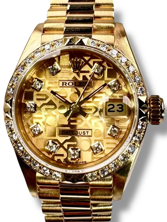 Diamond Rolex Datejust  69138