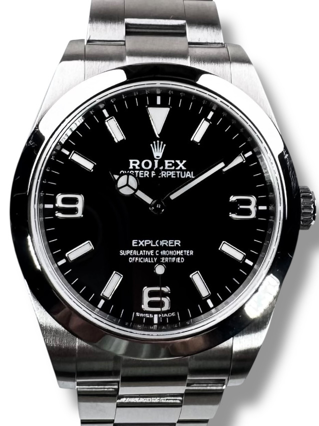 Rolex 214270 Steel on Oyster Black