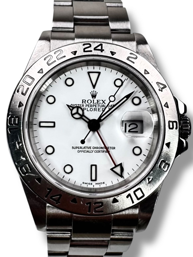 Rolex Explorer II 16570 "Polar" Dial