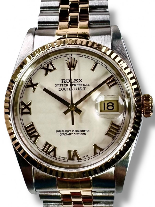 Rolex Datejust 16233  Ivory Dial