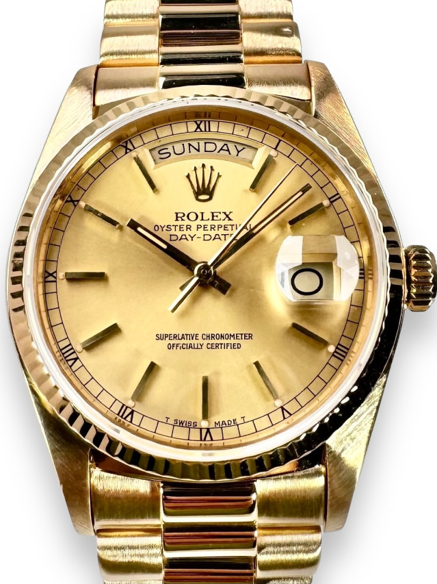 Rolex Day-Date 18038 18KT Gold President