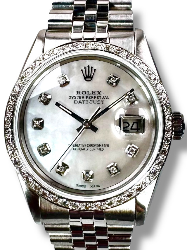 Diamond Rolex Datejust 16030