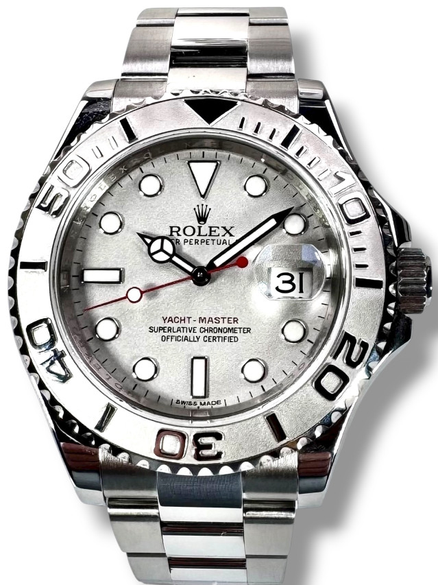 Rolex 116622 Platinum & Steel on Oyster Platinum