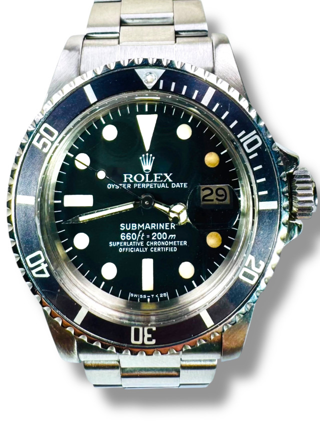 Rolex 1680 Steel on Oyster Black