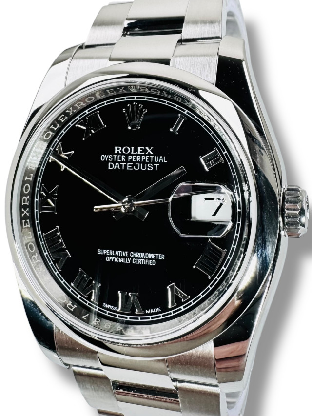 Rolex 116200 Steel on Oyster, Smooth Bezel Steel with Luminous Silver Index