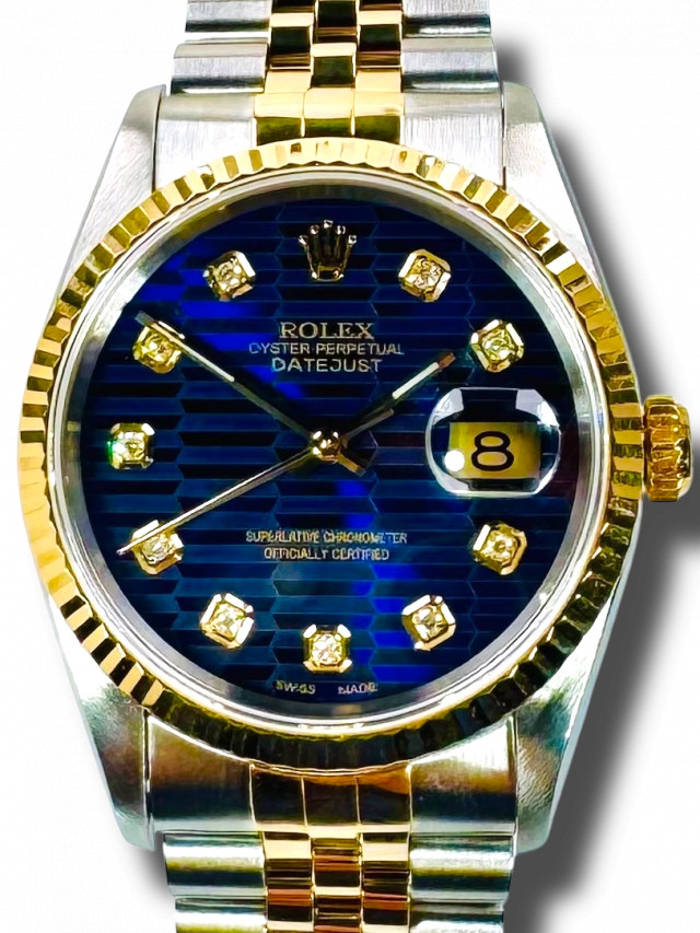 Rolex Datejust 16233 Motif Diamond Dial