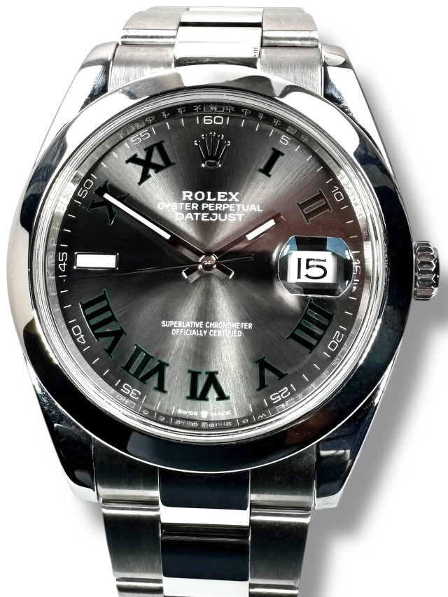 Rolex Datejust 41 mm Wimbledon Dial 2026 Unworn