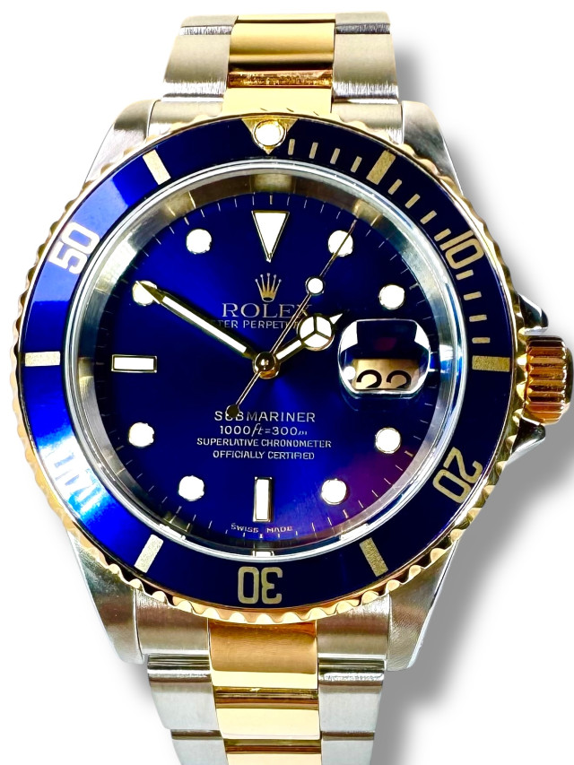Rolex Submariner 16613 Blue 40MM