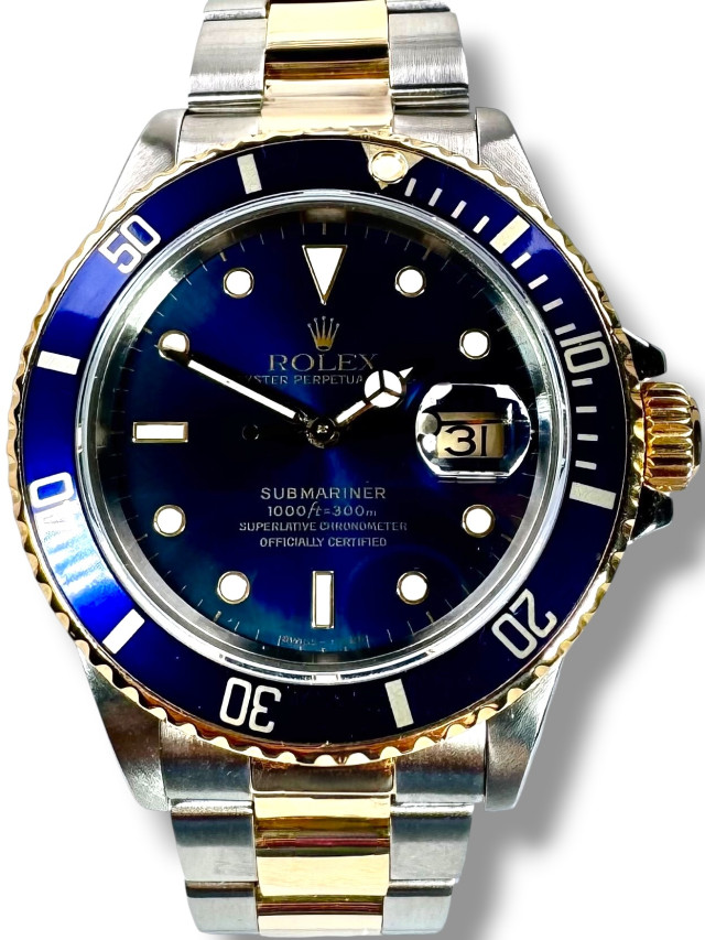 Rolex Submariner 16803 Blue Dial