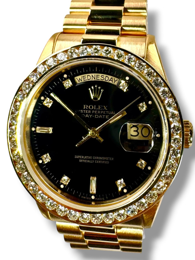 Rolex Diamond President 18038 18KT Gold