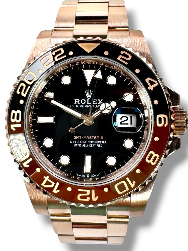 Rolex GMT II 126715CHNR Rose Gold 2022