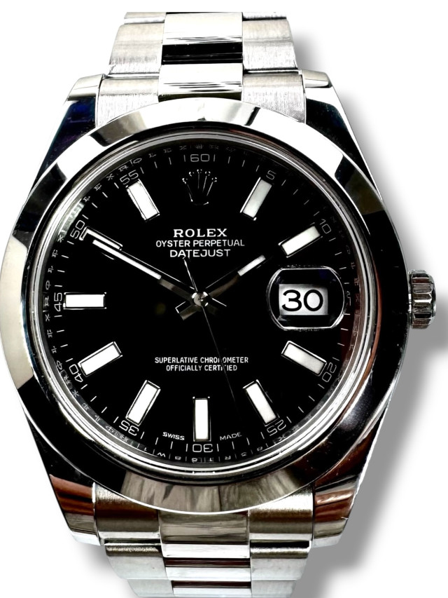 Rolex Datejust 116300 Black Dial 41MM