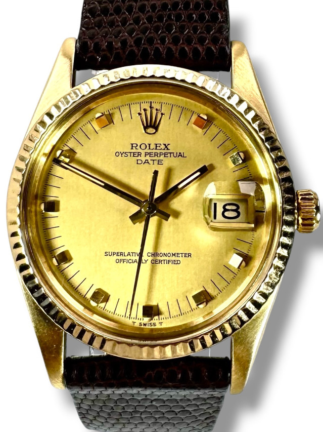 Rolex Date 15037 Yellow Gold 35MM