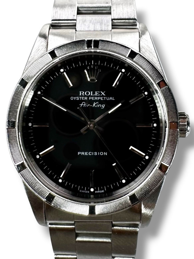 Rolex Air King 14010 Black Dial 34 MM