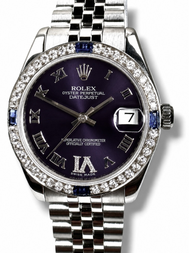 Diamond  Rolex 178344 DateJust 31 Midsize