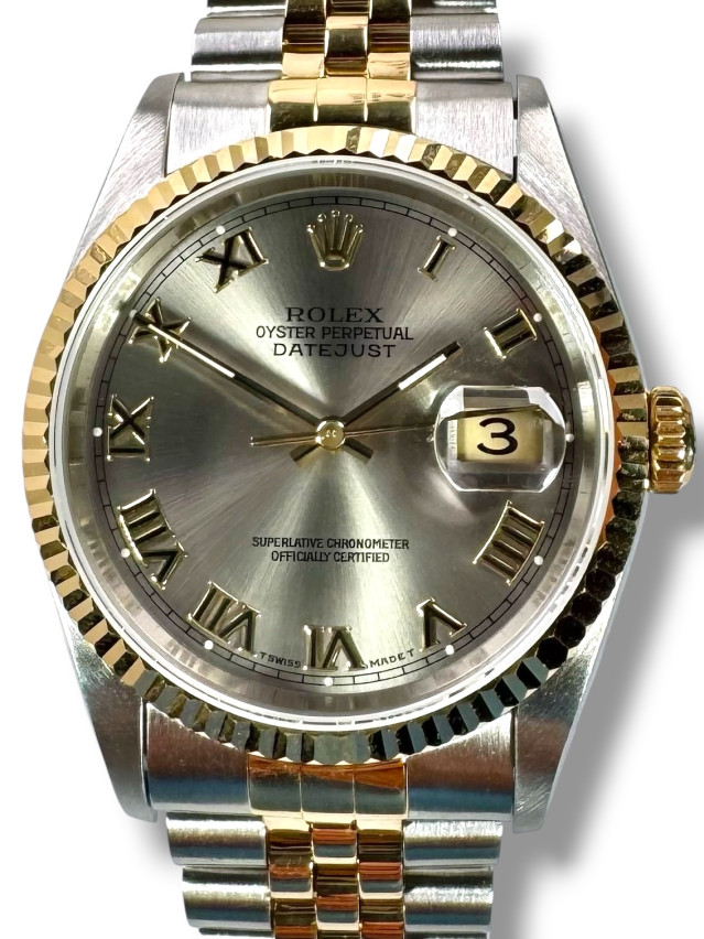Rolex Datejust 16233 Rhodium Dial