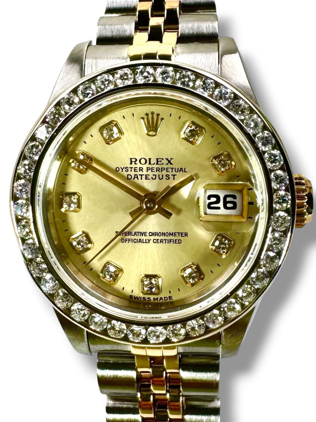Rolex 69173 Diamond Bezel & Dial 26MM