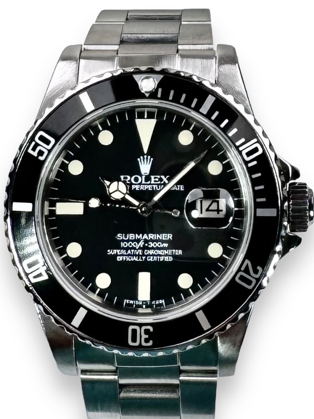 Rolex 16800 Steel on Oyster Black