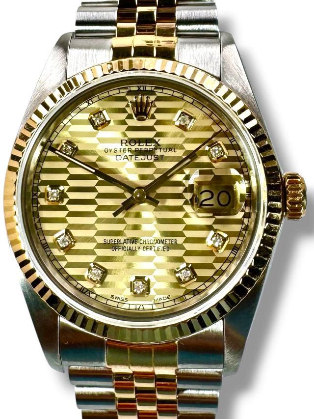 Rolex Datejust 16013 Motif Diamond Dial