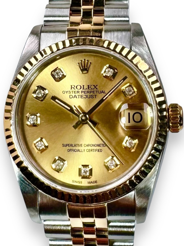 Rolex Datejust 68273 18KT & Steel 31MM