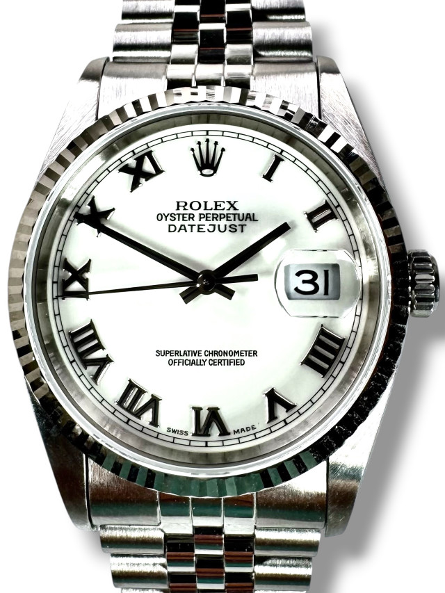 Stainless Steel Rolex Datejust 16234 36 MM