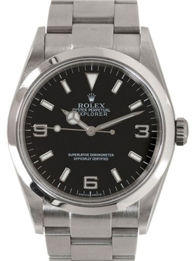 Pre-Owned Rolex Explorer 114270 Year 2001 Steel