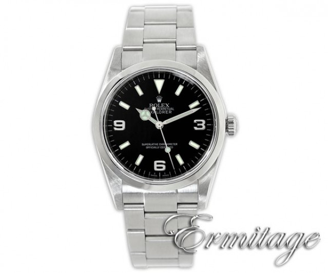 Pre-Owned Steel Rolex Explorer 114270 Year 2006