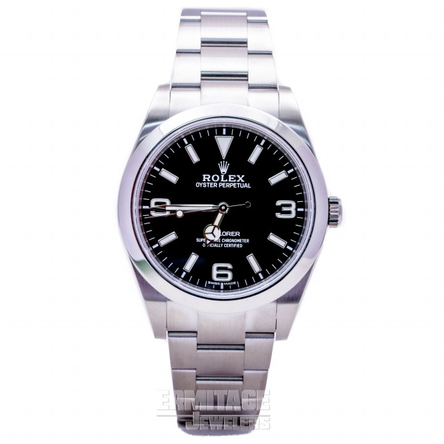 Stainless Steel Rolex Explorer 214270 39 mm