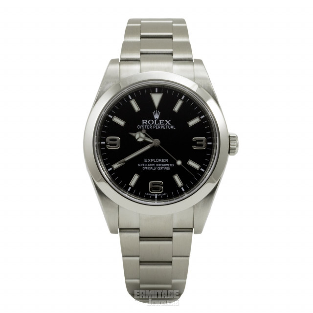 Steel on Oyster Rolex Explorer 214270 39 mm