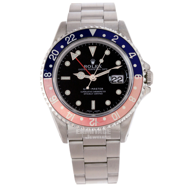 40 mm Three-Time-Zone Rolex GMT-Master 16700