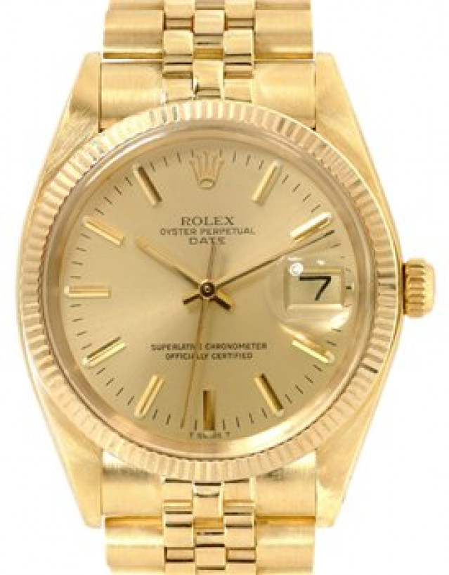 Vintage Rolex Date 1503 Gold Year 1980