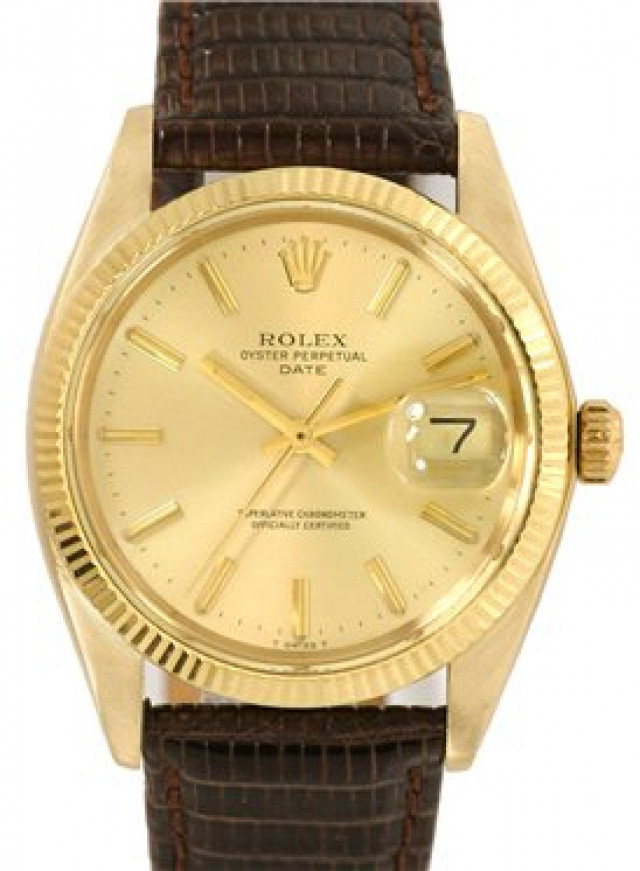 Vintage Rare Rolex Date 1503 Gold Year 1979