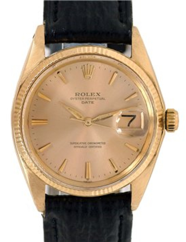 Vintage Rolex Date 1503 Gold Year 1952