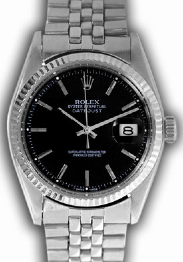 Vintage Rare Rolex Datejust 1601 Steel Year 1966