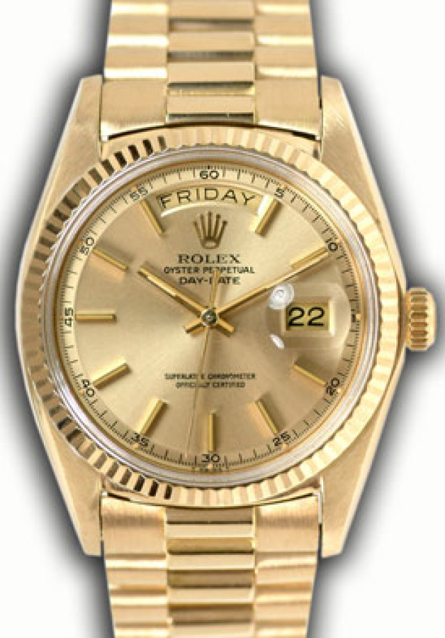 Vintage Rolex Day-Date 1803 Gold Year 1972 1972