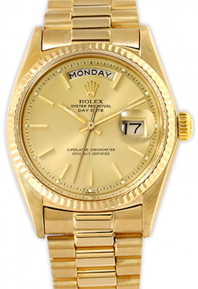 Vintage Rolex Day-Date 1803 Gold Year 1971