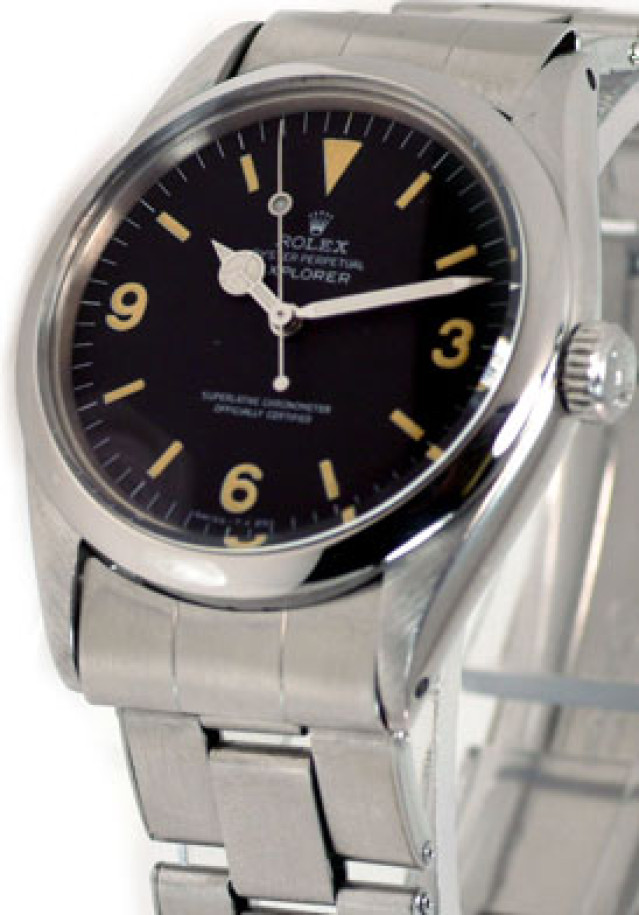 Vintage Rolex Explorer 1016 Steel with Blue Dial