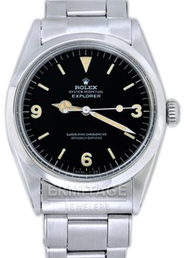 Vintage Rolex Explorer 1016 Steel with Black Dial