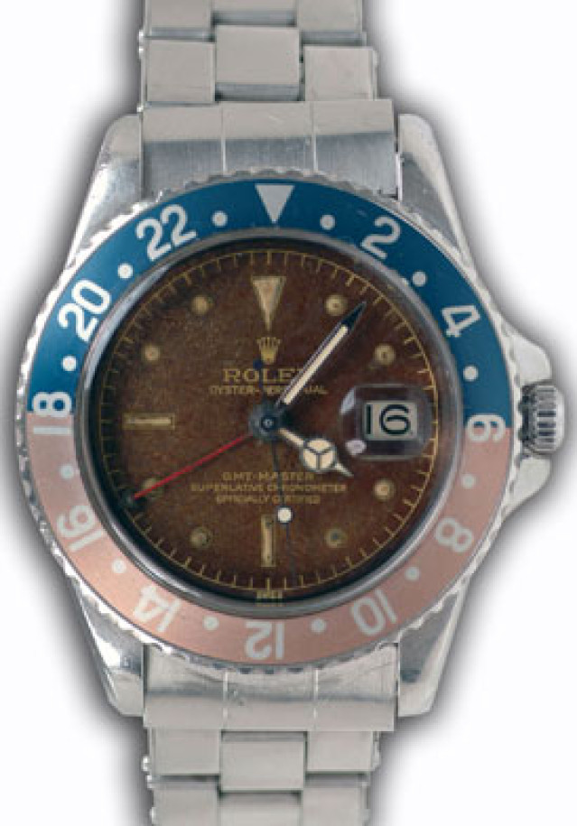 Vintage Rolex GMT-Master 1675 Steel Year 1960