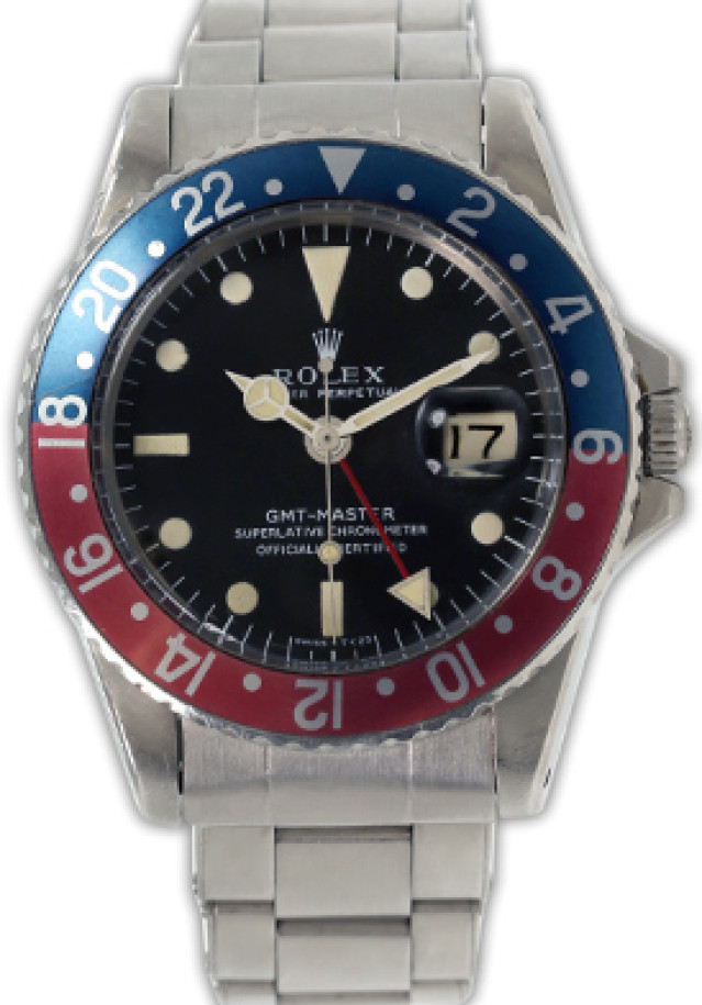 Vintage Rolex GMT-Master 1675 Year 1968