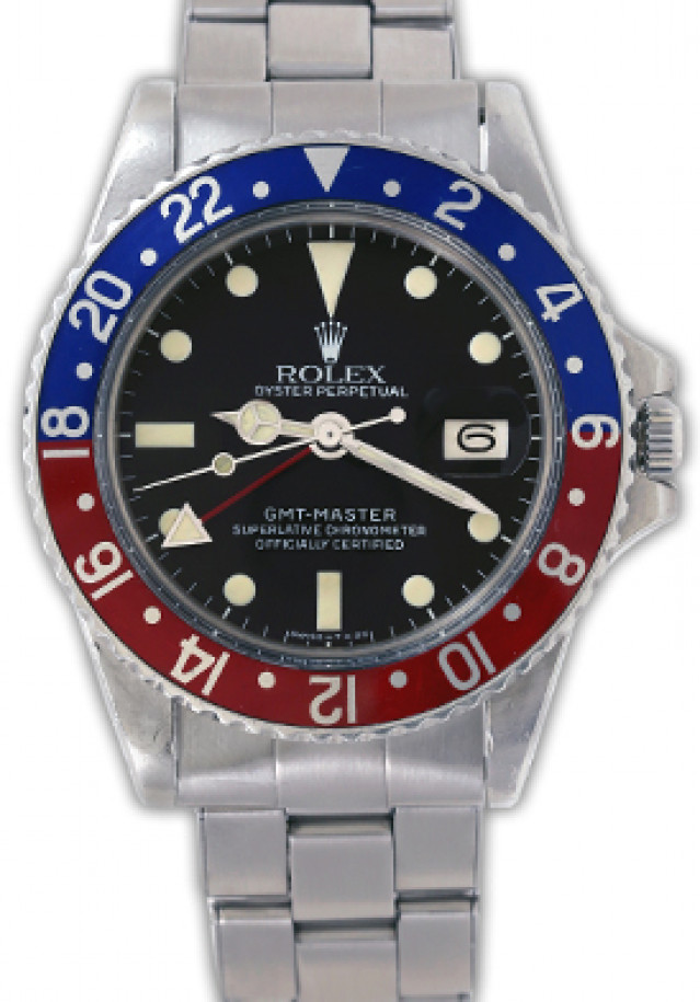 Vintage Rolex GMT-Master 1675 Steel 1977