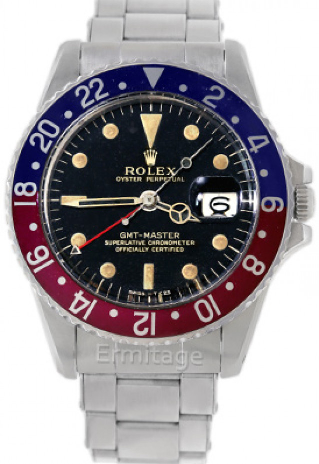 Vintage Rolex GMT-Master 1675 Steel