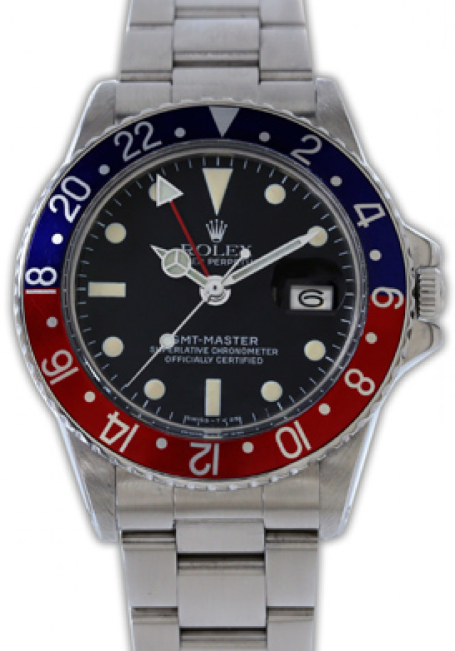 1976 Black Rolex GMT-Master Ref. 1675