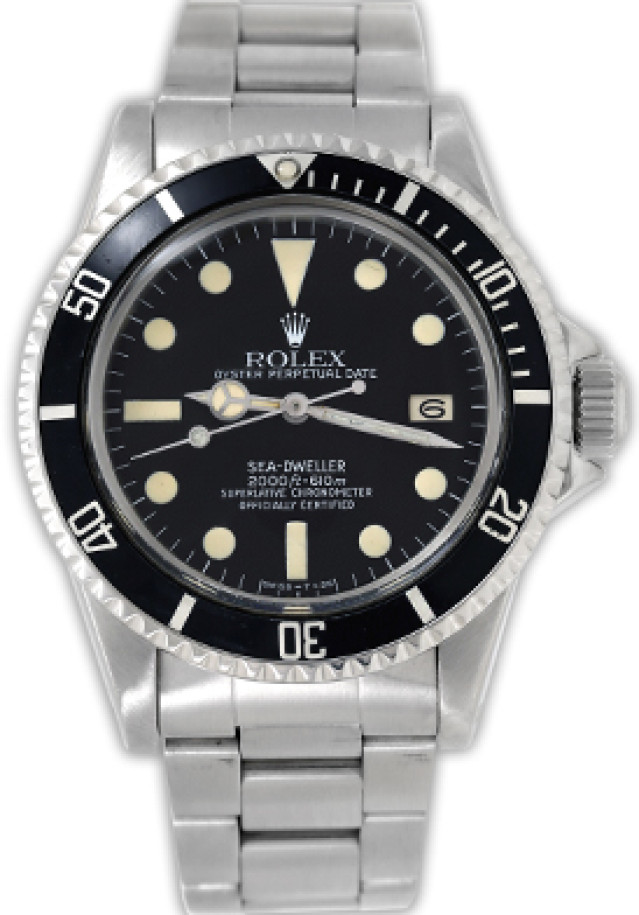 Rare Vintage Rolex Sea-Dweller 1665 Steel