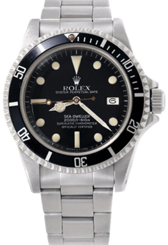 Double Red Mark IV Rolex Sea Dweller 1665 Luminous